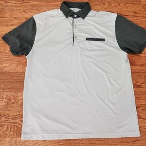 G-Mac by Kartel Men's L Grey Golf Polo Shirt